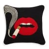 Jonathan Adler Lips Smolder Needlepoint Throw Pillow Bestsellers 1 Jonathan Adler Lips Smolder Needlepoint Throw Pillow Bestsellers