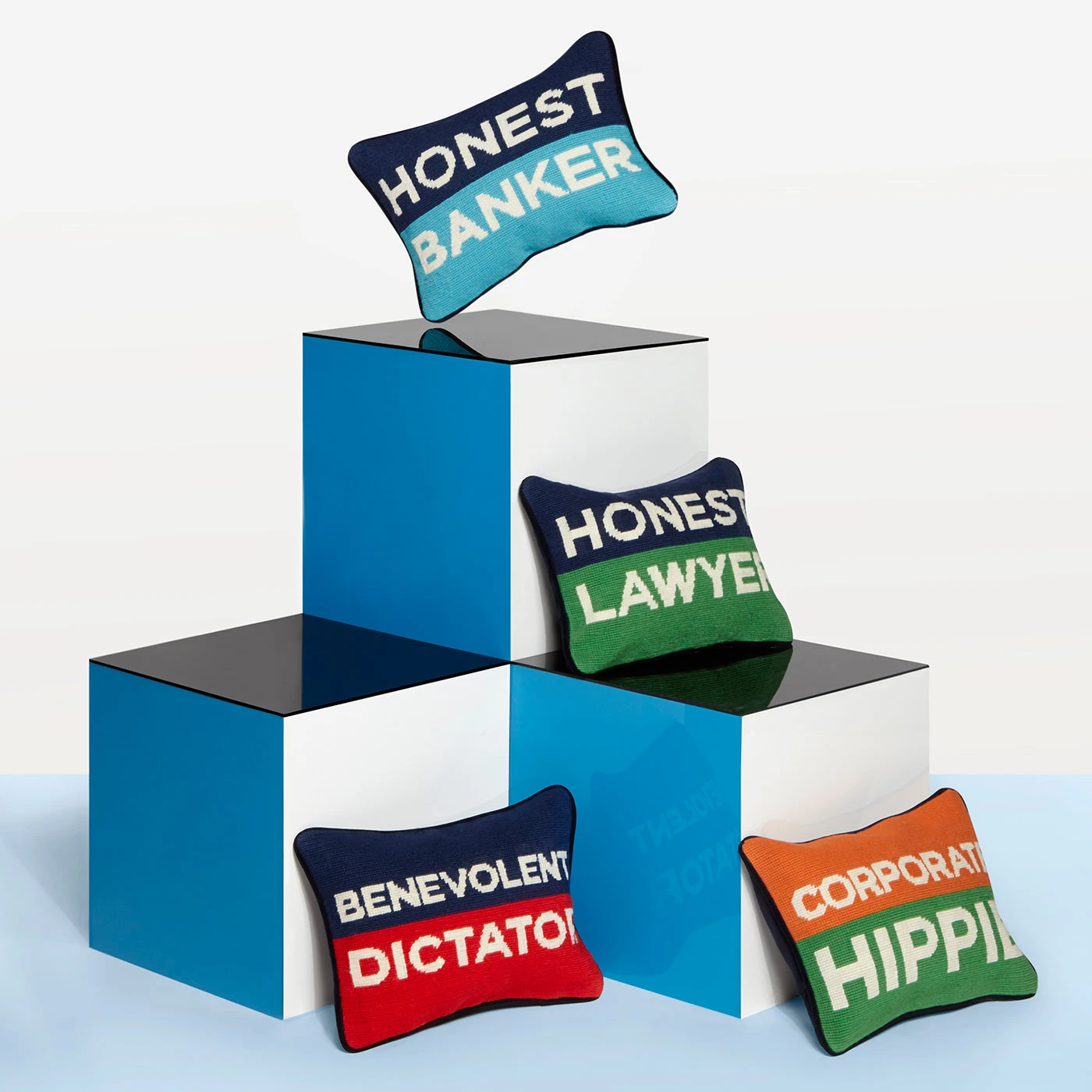 needlepoint_personality_pillows_ae745f4f-03c0-495b-b047-963f6f365d3c.jpg Jonathan Adler Bestsellers Honest Lawyer Needlepoint Pillow