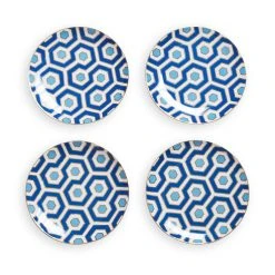 Jonathan Adler Newport Canape Plate Set Serveware & Mugs