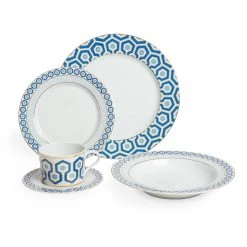 Jonathan Adler Serveware & Mugs Newport Five-Piece Dinner Set
