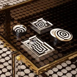 Jonathan Adler Trays Op Art Rectangle Tray 5 Jonathan Adler Trays Op Art Rectangle Tray