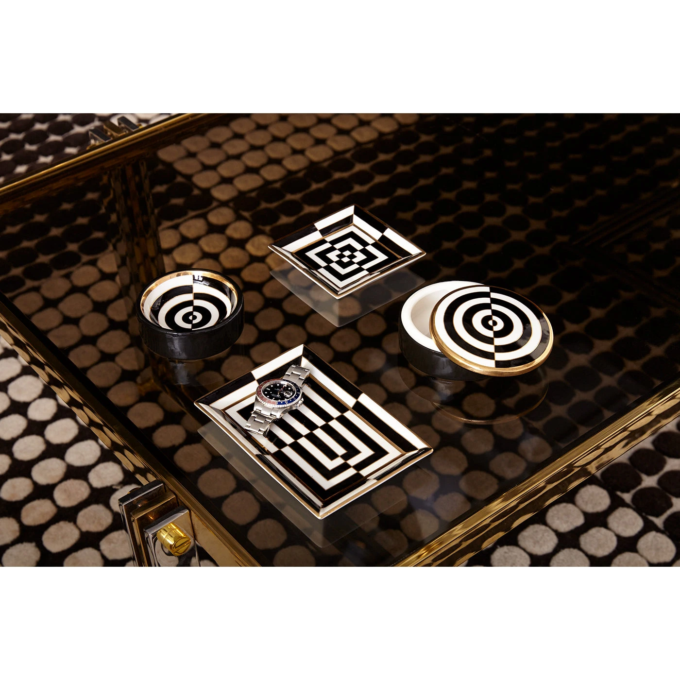 op_art_accessories_web.jpg Jonathan Adler Trays Op Art Rectangle Tray