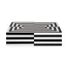 Jonathan Adler Large Op Art Lacquer Box Boxes & Canisters
