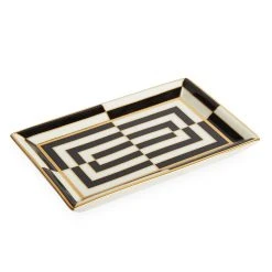 Jonathan Adler Trays Op Art Rectangle Tray