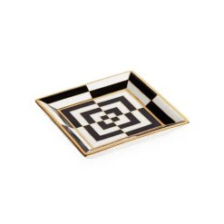 Jonathan Adler Trays Op Art Square Tray
