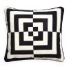Jonathan Adler Op Art Square Pillow Patterned