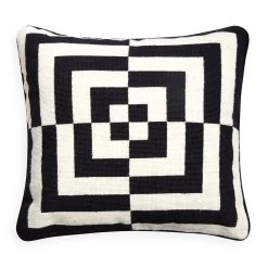 Jonathan Adler Op Art Square Pillow Patterned