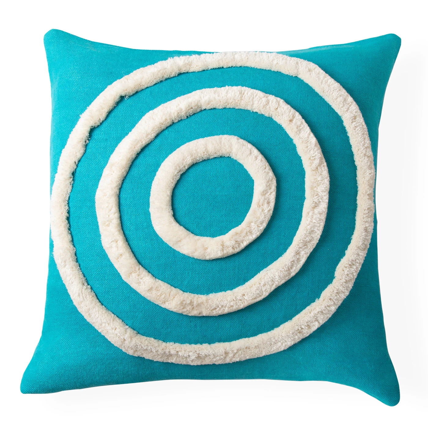 pimlico_bullseye_pillow_blue_a.jpg Jonathan Adler Pimlico Bullseye Pillow All Décor