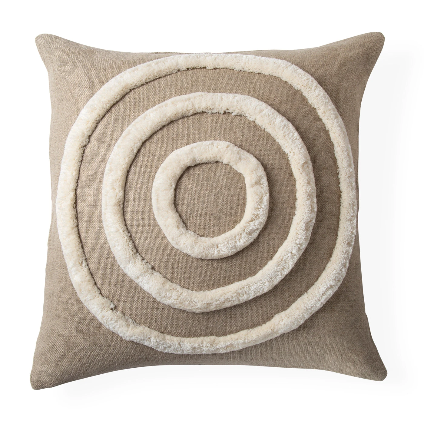 pimlico_bullseye_pillow_gray_a.jpg Jonathan Adler Pimlico Bullseye Pillow All Décor