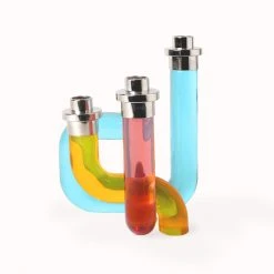Jonathan Adler Candles & Candle Holders Pompidou Acrylic Candleholder