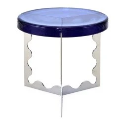 Jonathan Adler Short Ripple Accent Table
