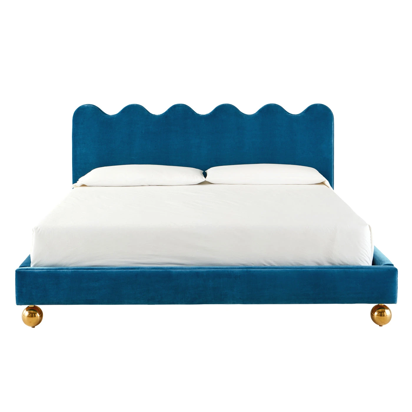 ripple_bed_king_a_98b5bbd7-a085-4aec-8520-a932b80d58dd.jpg Jonathan Adler Beds & Headboards Ripple King Bed