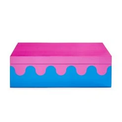 Jonathan Adler Medium Ripple Lacquer Box Boxes