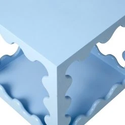 Jonathan Adler Side & Accent Tables Ripple Lacquer Cube