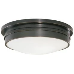 Jonathan Adler Flush Mounts Large Roderick Flush Mount