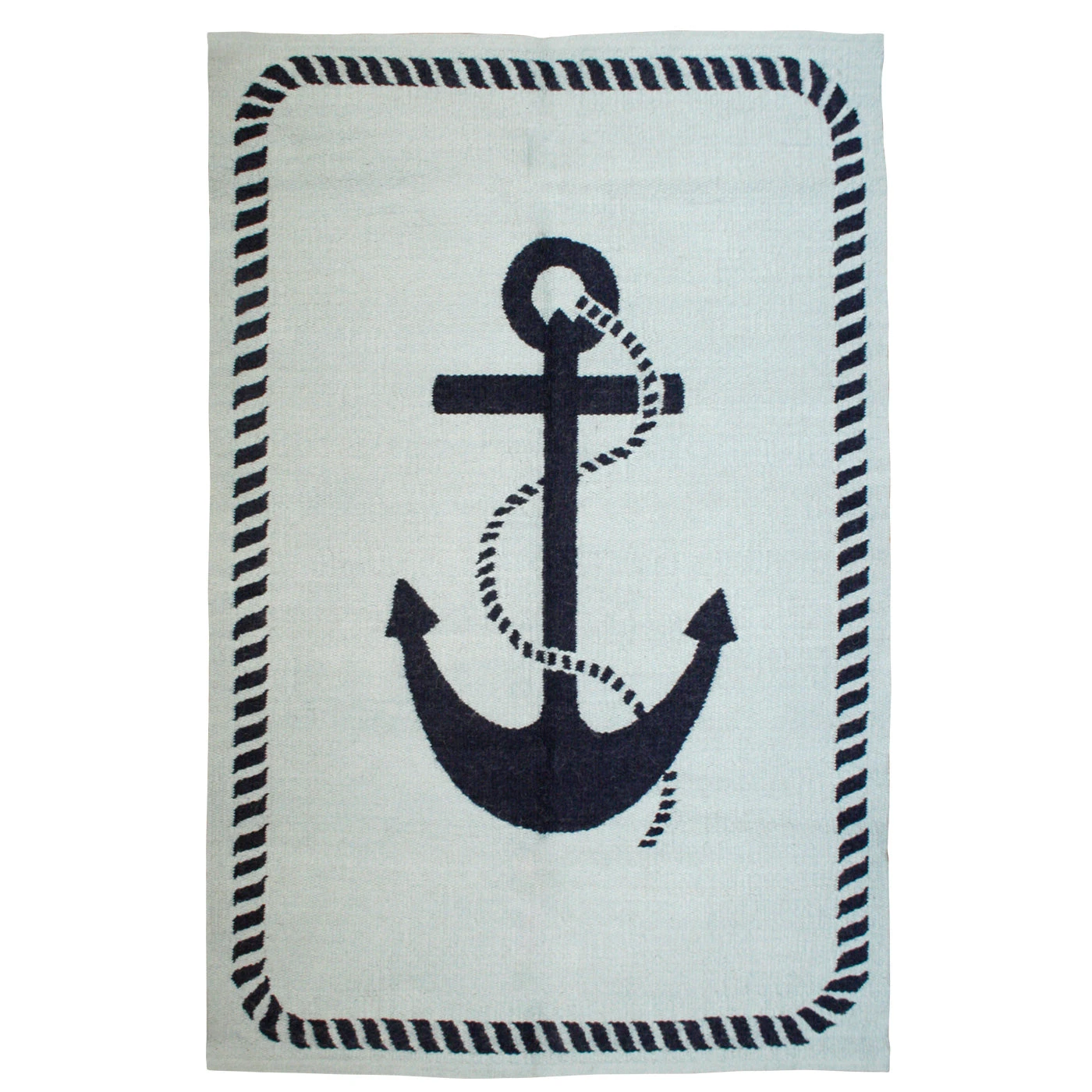 rug_anchor_blue.jpg Jonathan Adler Junior Anchor Reversible Peruvian Flat Weave Rug