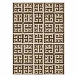Jonathan Adler Greek Key Reversible Peruvian Flat Weave Rug