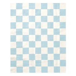 Jonathan Adler All Rugs Large Scale Checkerboard Flat Weave Rug