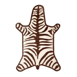 Jonathan Adler Zebra Peruvian Flat Weave Rug