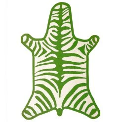 Jonathan Adler Zebra Peruvian Flat Weave Rug
