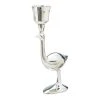 Jonathan Adler Candles & Candle Holders Silver-Plated Ostrich Candle Holder 1 Jonathan Adler Candles & Candle Holders Silver-Plated Ostrich Candle Holder