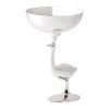 Jonathan Adler Silver-Plated Ostrich Petite Serving Bowl Bowls 2 Jonathan Adler Silver-Plated Ostrich Petite Serving Bowl Bowls