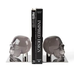 Jonathan Adler Skull Bookends Books & Bookends