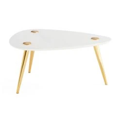 Jonathan Adler Small Marble Triangle Table New Furniture 9 Jonathan Adler Small Marble Triangle Table New Furniture