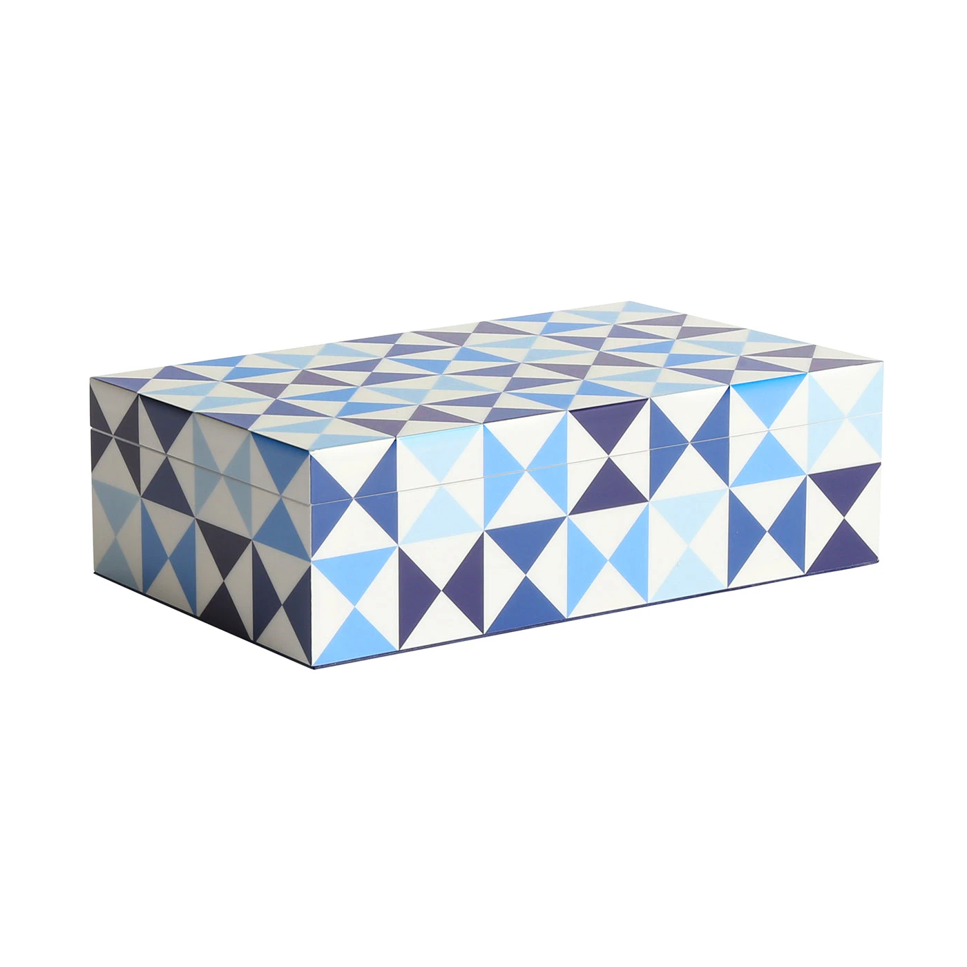 sorrento_box_med_a.jpg Jonathan Adler Boxes & Canisters Medium Sorrento Lacquer Box
