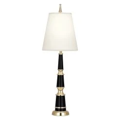 Jonathan Adler Versailles Buffet Lamp With Fabric Shade