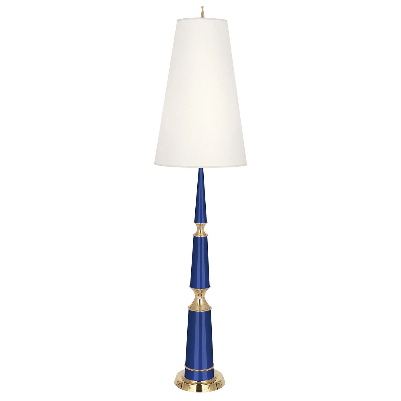 versailles_floor_lamp_n_w_brass.jpg Jonathan Adler Floor Lamps Versailles Floor Lamp With Fabric Shade