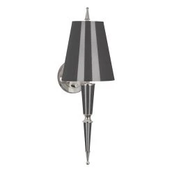 Jonathan Adler Versailles Sconce In Nickel With Painted Shade 6 Jonathan Adler Versailles Sconce In Nickel With Painted Shade