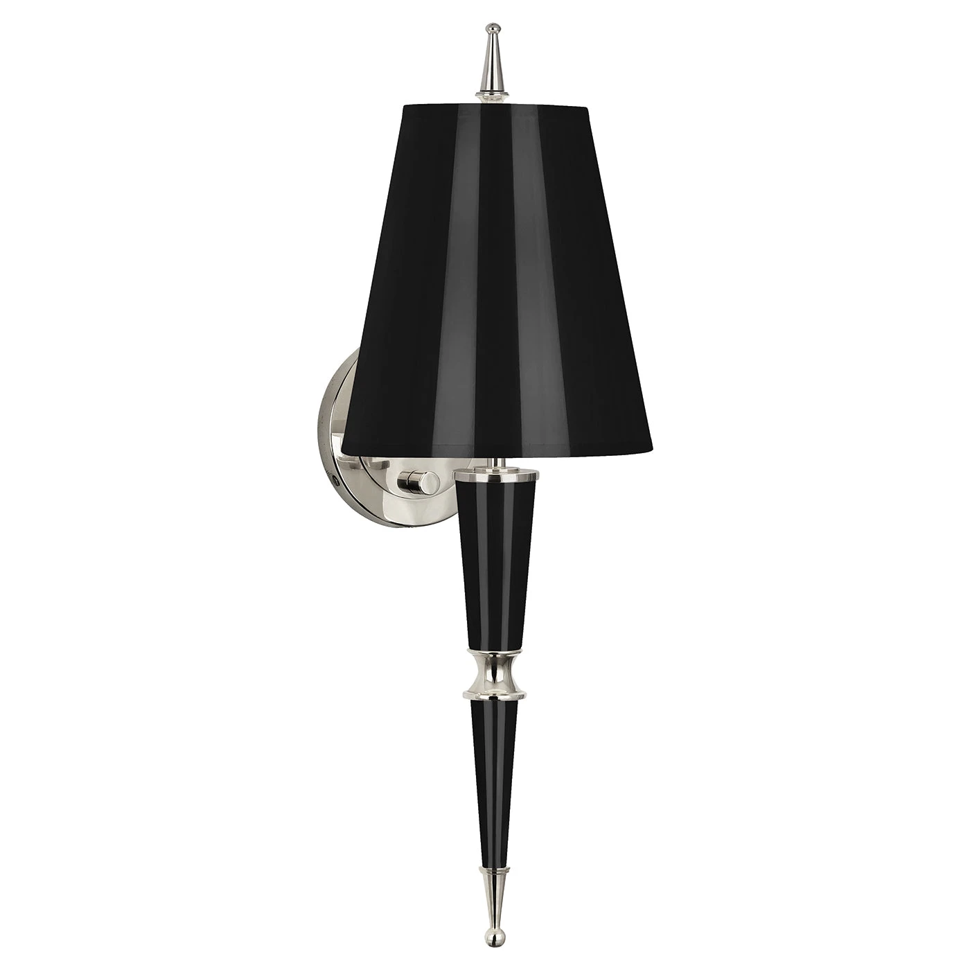 versailles_sconce_b__ni_57d4897c-3edc-429f-858a-7e2ce57ed283.jpg Jonathan Adler Versailles Sconce In Nickel With Painted Shade