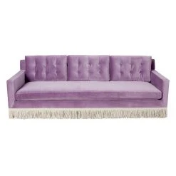 Jonathan Adler Wright Sofa With Bullion Fringe Sofas
