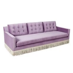 Jonathan Adler Wright Sofa With Bullion Fringe Sofas 5 Jonathan Adler Wright Sofa With Bullion Fringe Sofas