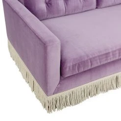Jonathan Adler Wright Sofa With Bullion Fringe Sofas 9 Jonathan Adler Wright Sofa With Bullion Fringe Sofas